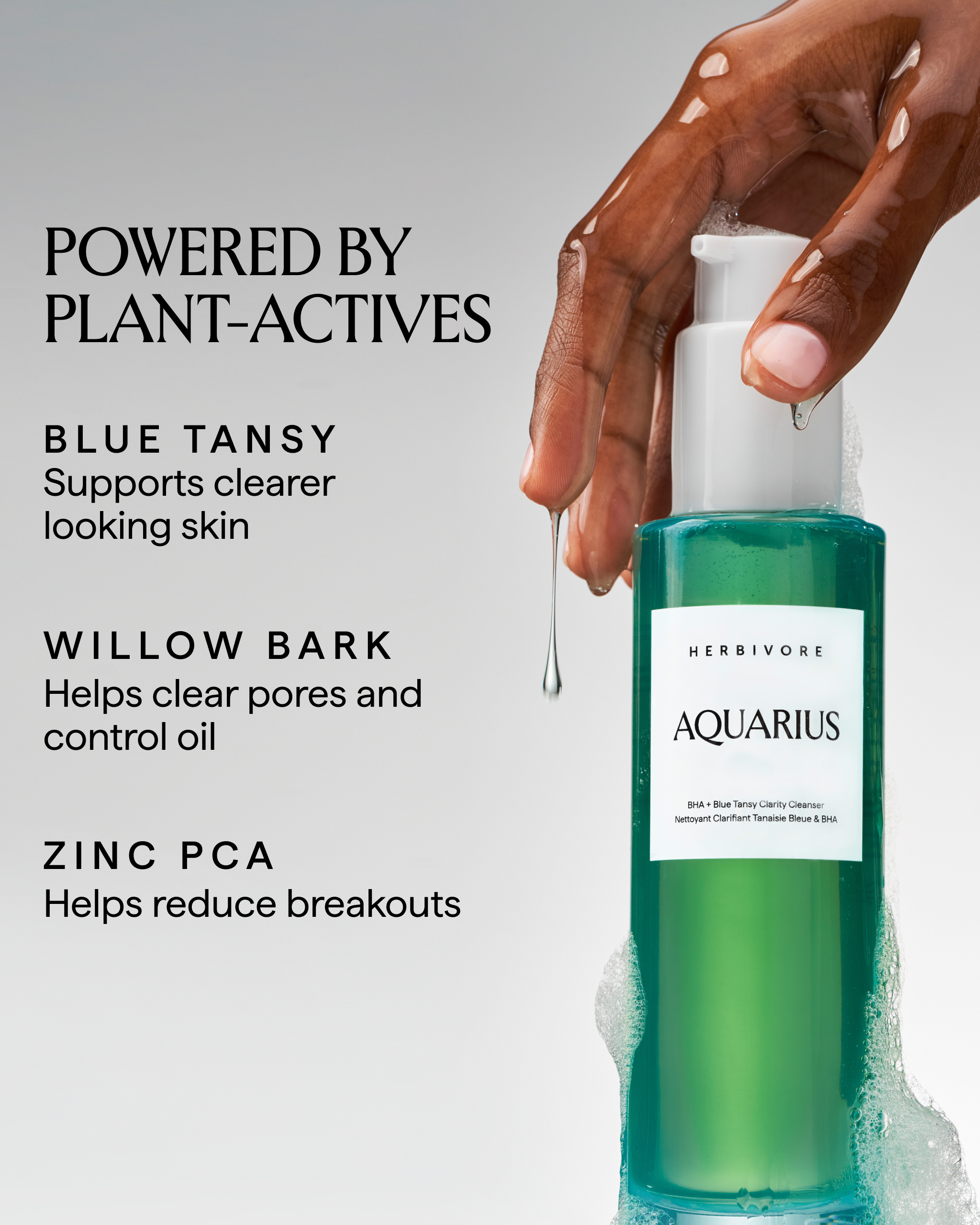 AQUARIUS BHA + Blue Tansy Clarity Facial Cleanser